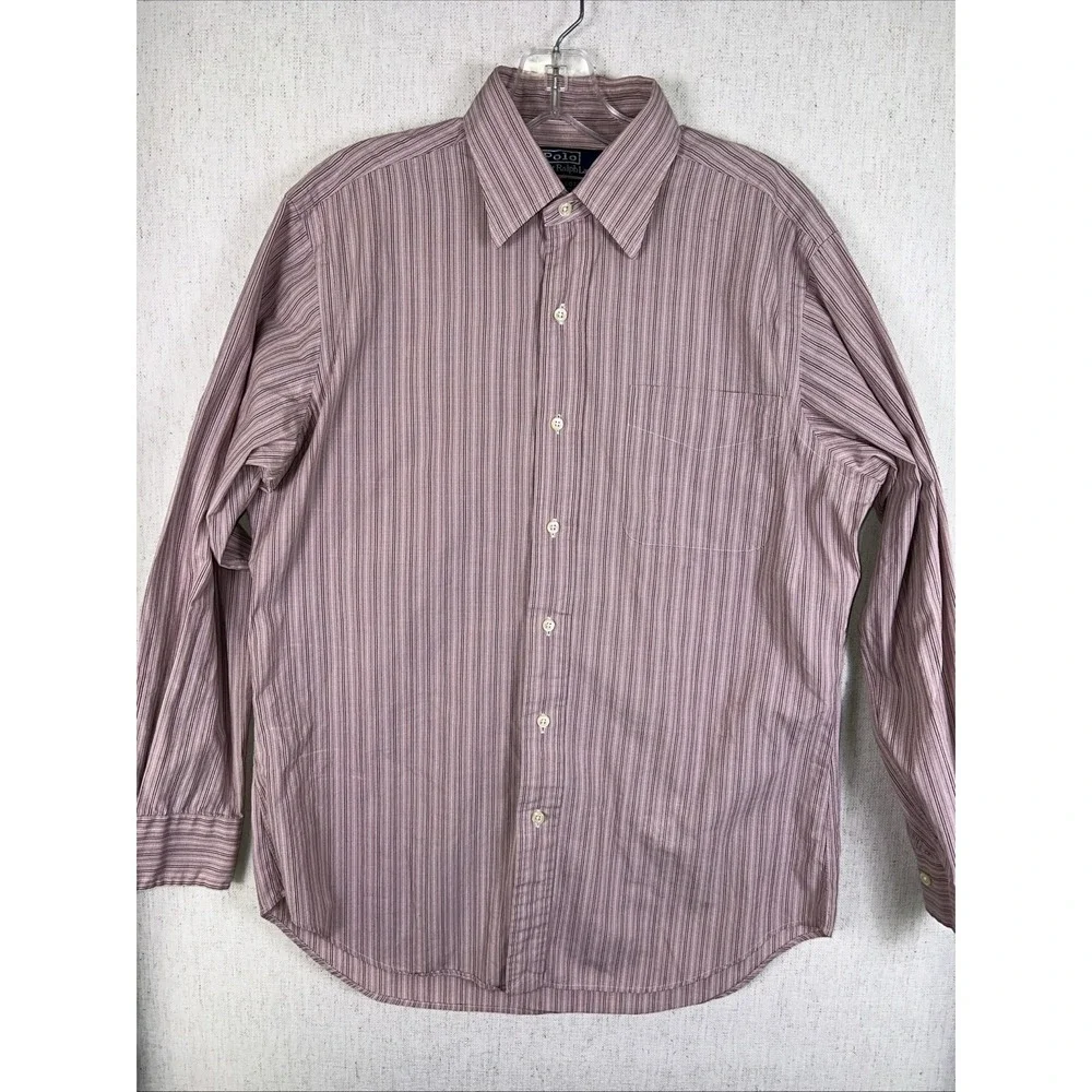 Polo By Ralph Lauren Men's Alcott Small Long Sleeve Cotton Shirt‎ (15 - 32/33)